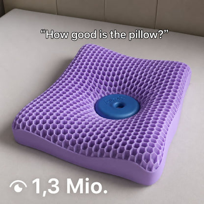 SoleFix™ Ergonomic Cooling Pillow